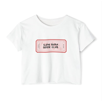 Slow Burn Book Club Crop Top