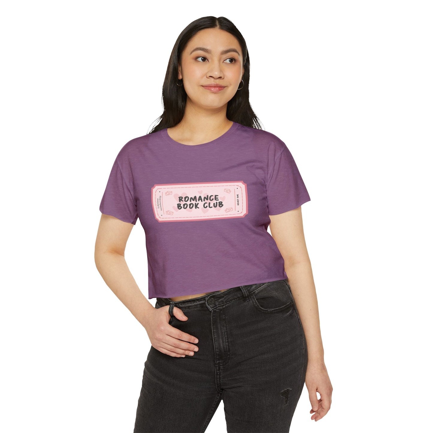 Romance Book Club Crop Top