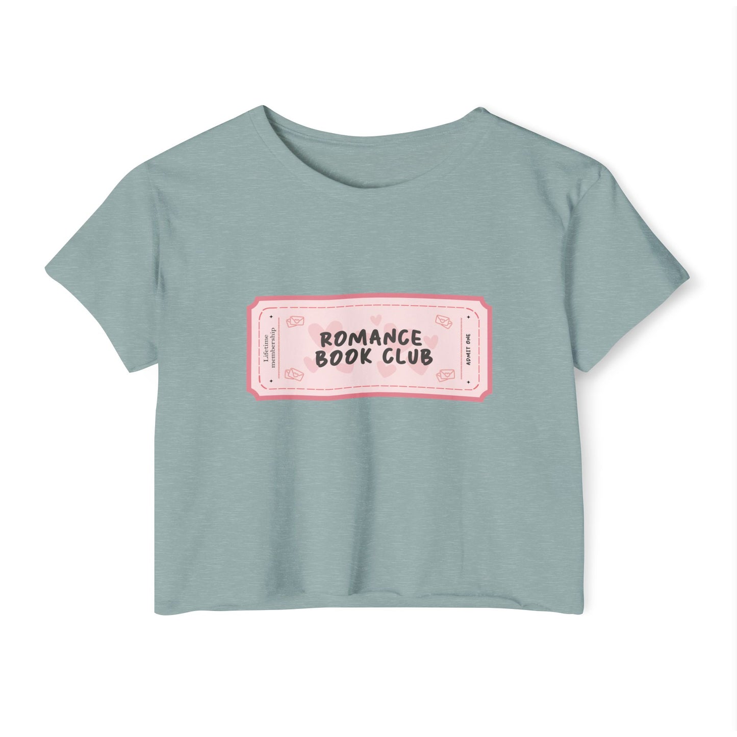 Romance Book Club Crop Top