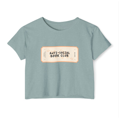 Anti-Social Book Club Crop Top