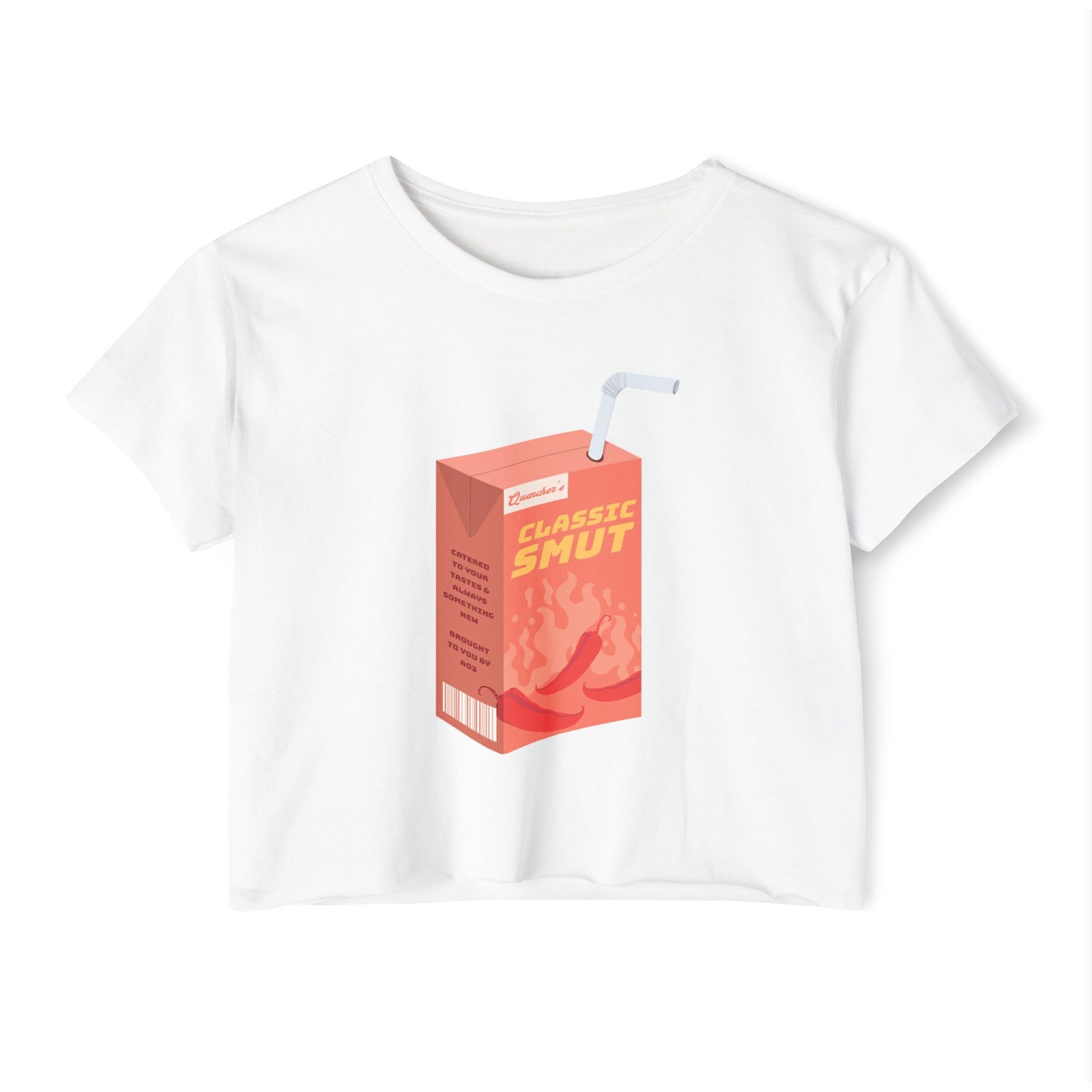 Classic Smut Juice Box Crop Top