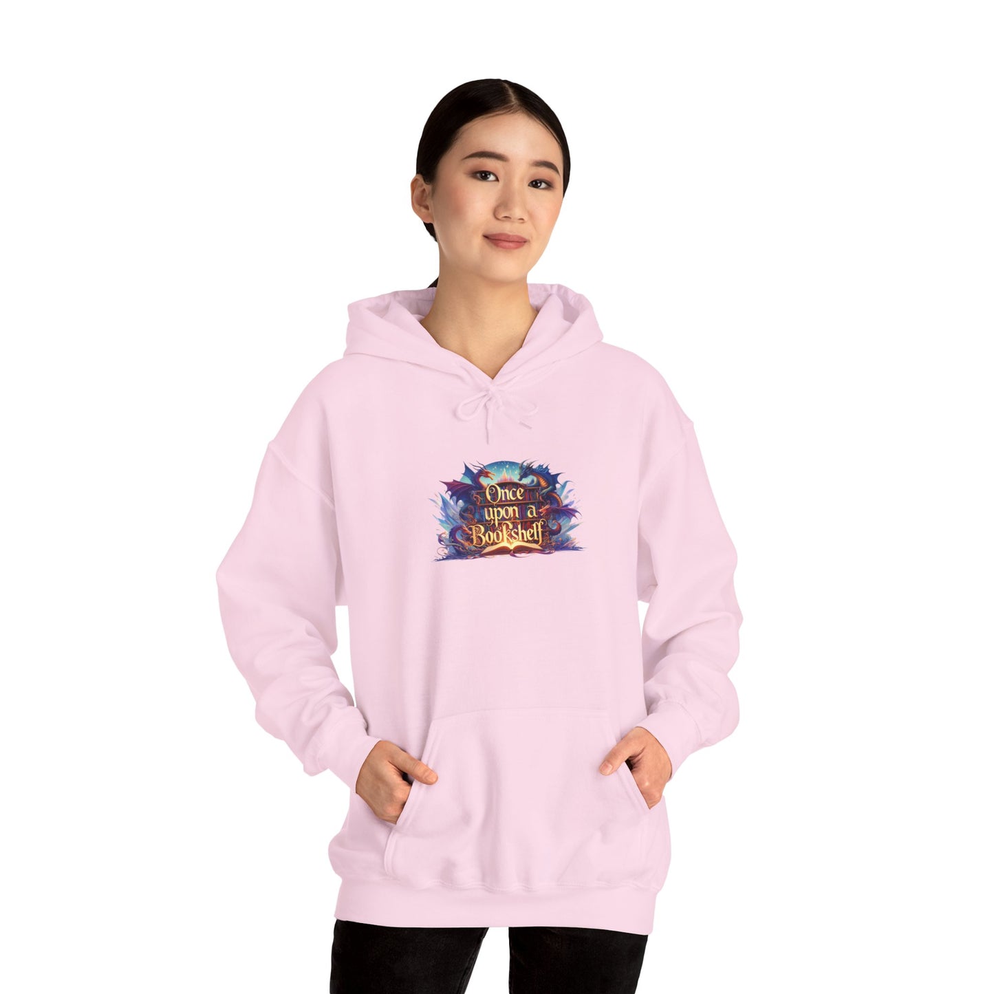 Once Upon a Bookshelf Hooded Sweatshirt