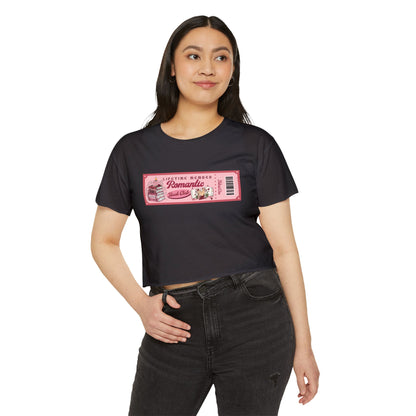 Romantic Book Club Membership Crop Top