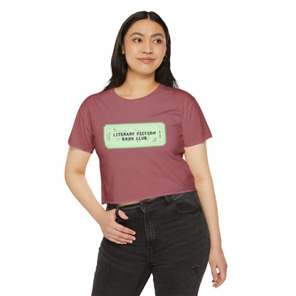 Literary Fiction Book Club Crop Top