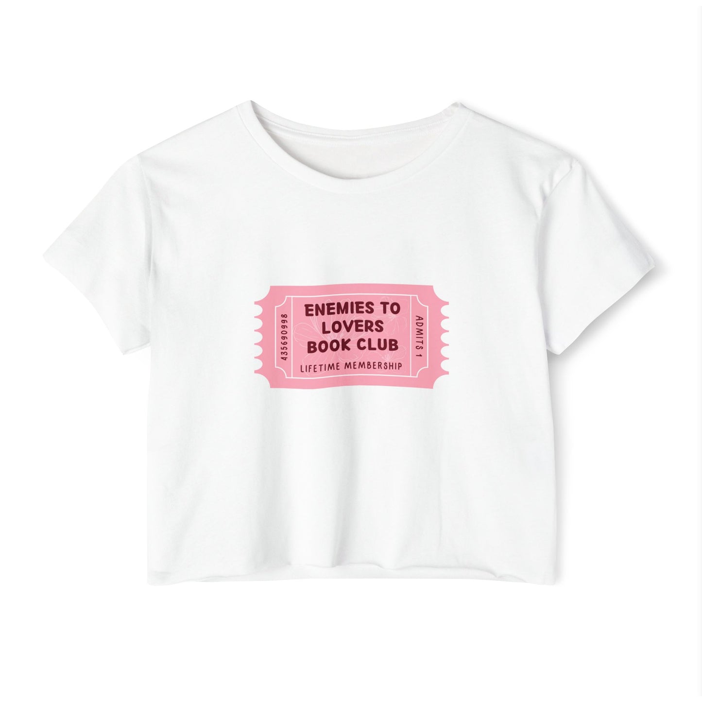 Enemies to Lovers Book Club Crop Top