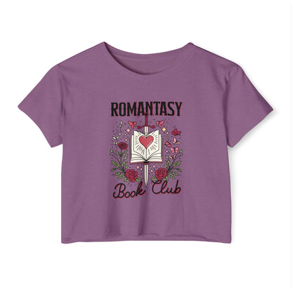 Romantasy Book Club Crop Top