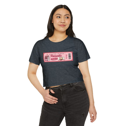 Romantic Book Club Membership Crop Top