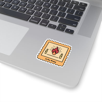 Slow Burn Book Trope Sticker