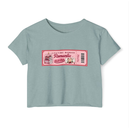 Romantic Book Club Membership Crop Top