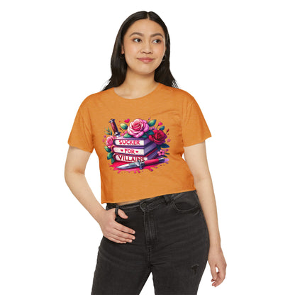 Sucker for Villains Crop Top