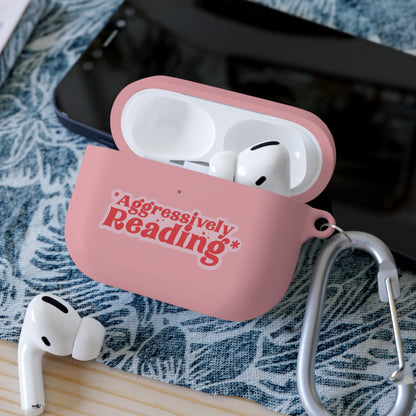 Aggressively Reading AirPods Case Cover