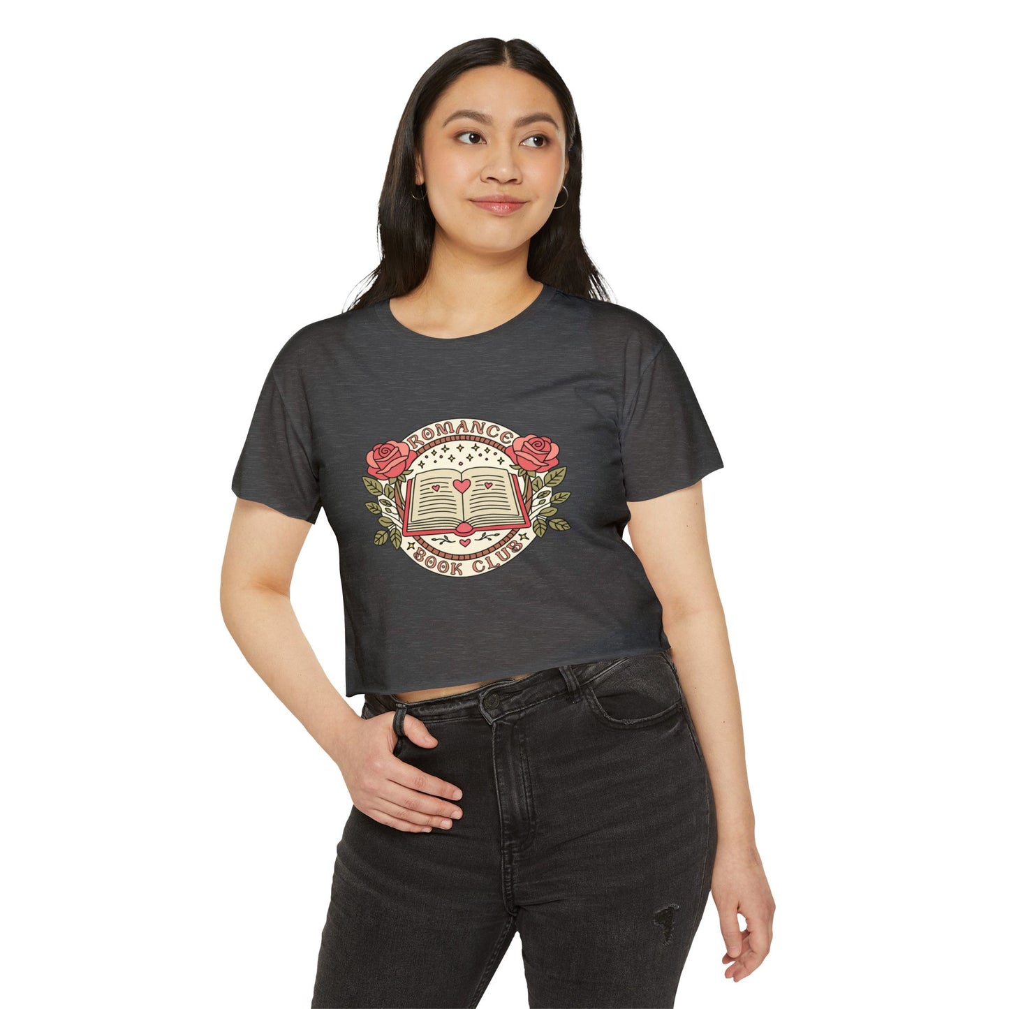 Romance Book Club Crop Top