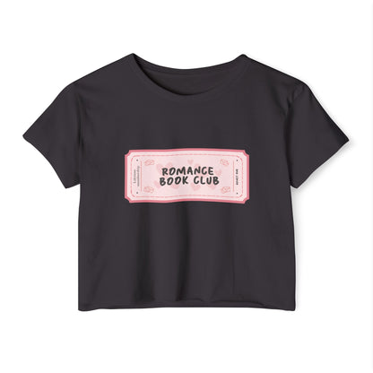 Romance Book Club Crop Top