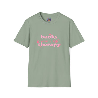 Books Are My Therapy T-Shirt