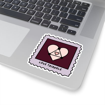 Love Triangle Book Trope Sticker