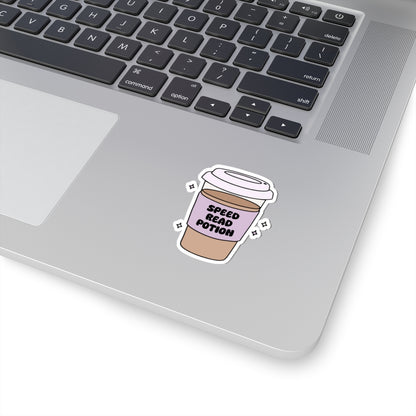 Speed Read Potion Coffee Sticker