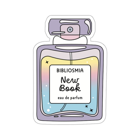 Bibliosmia New Book Perfume Sticker