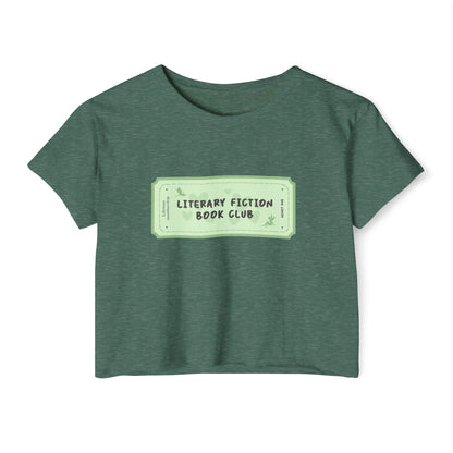 Literary Fiction Book Club Crop Top