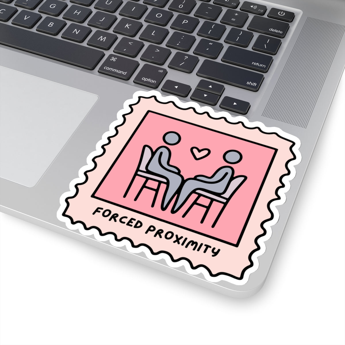 Forced Proximity Book Trope Sticker