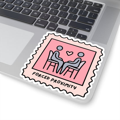 Forced Proximity Book Trope Sticker