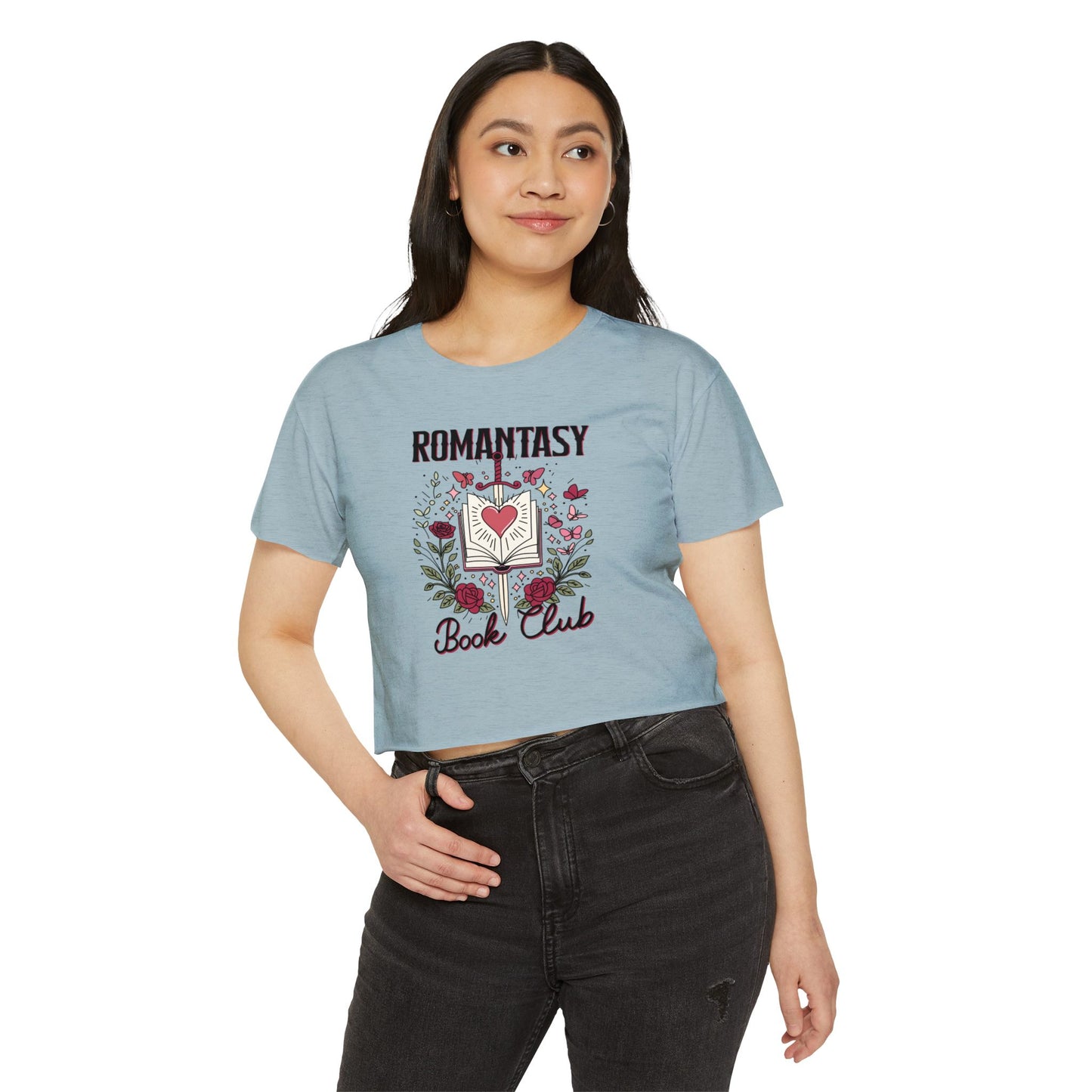 Romantasy Book Club Crop Top