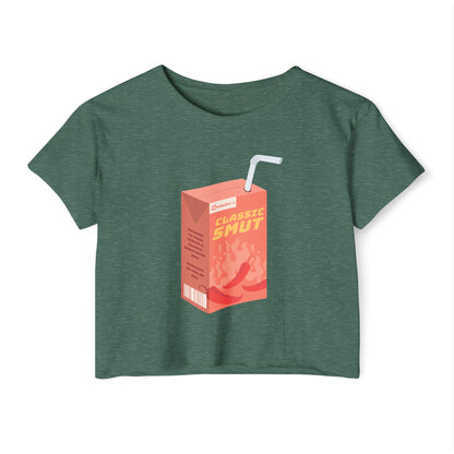 Classic Smut Juice Box Crop Top