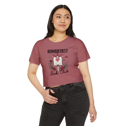 Romantasy Book Club Crop Top