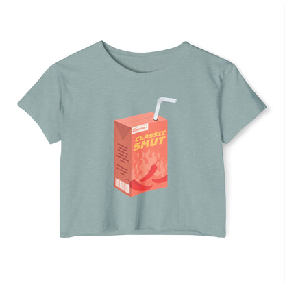 Classic Smut Juice Box Crop Top