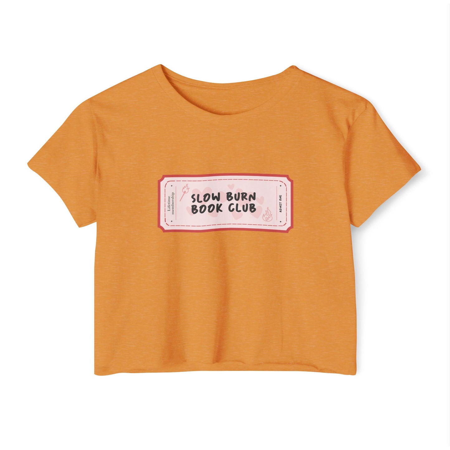 Slow Burn Book Club Crop Top