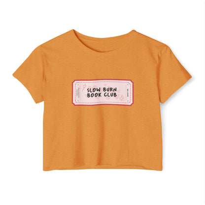 Slow Burn Book Club Crop Top