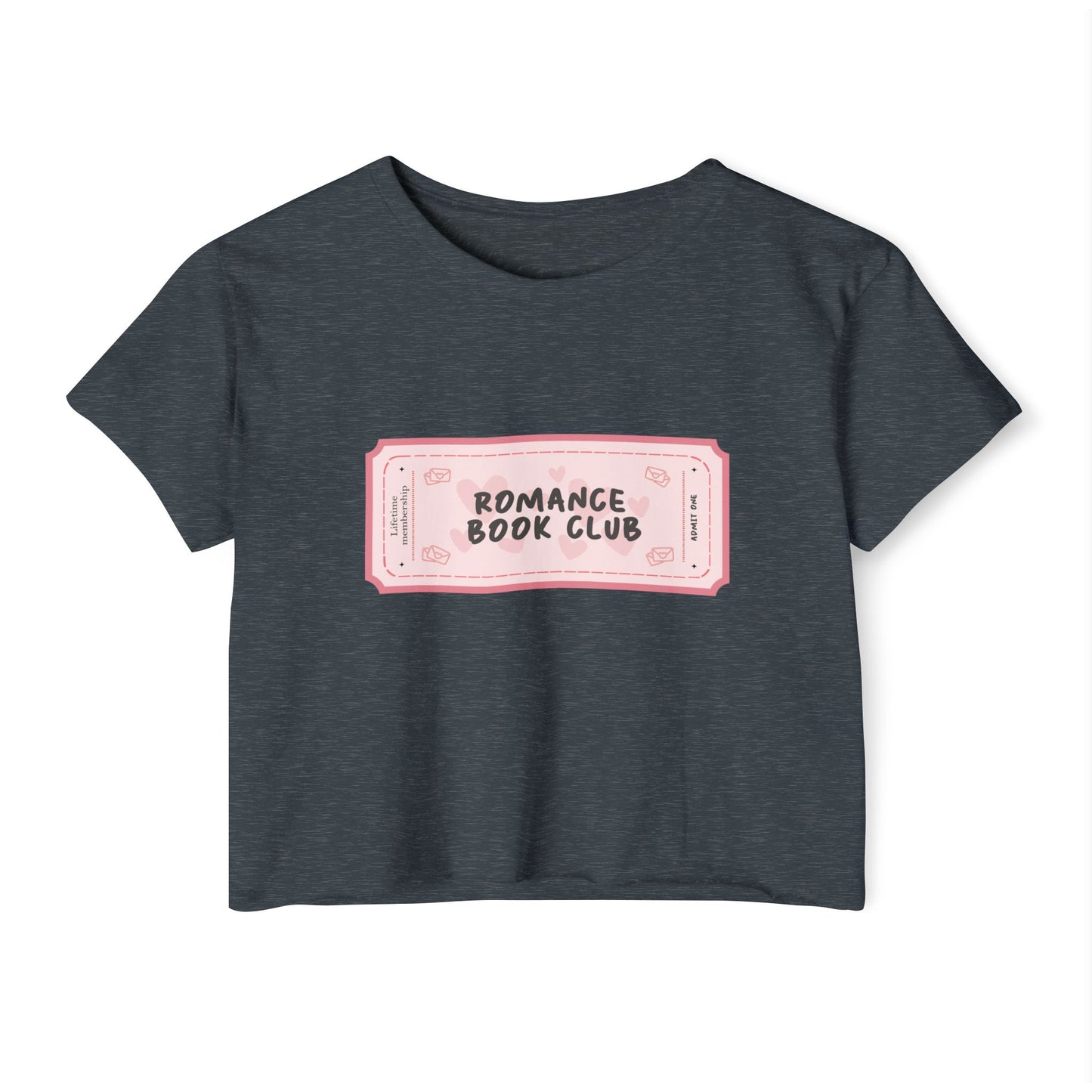 Romance Book Club Crop Top