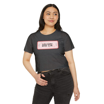 Slow Burn Book Club Crop Top