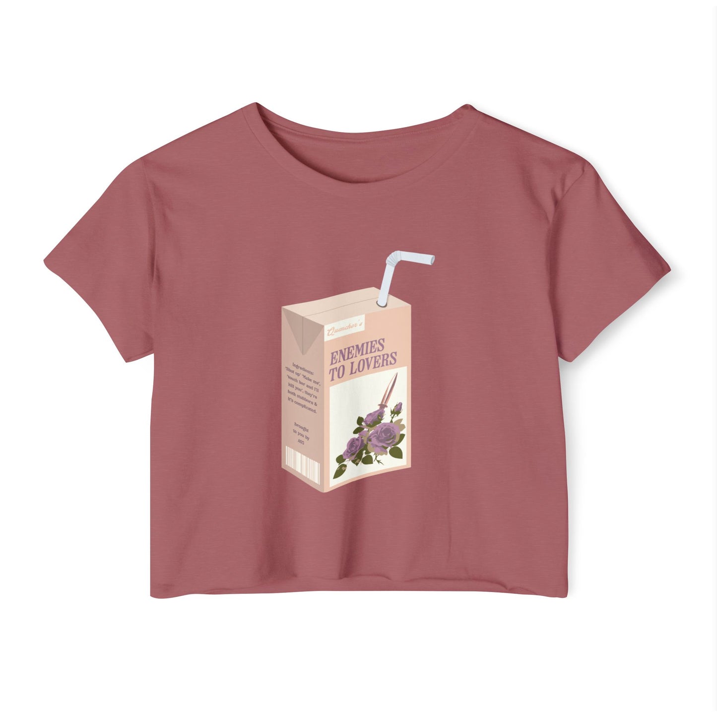 Enemies to Lovers Juice Box Crop Top