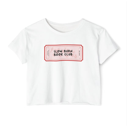 Slow Burn Book Club Crop Top