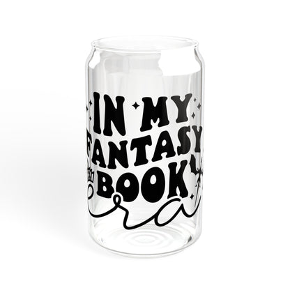 In My Fantasy Book Era Sipper Glass, 16oz