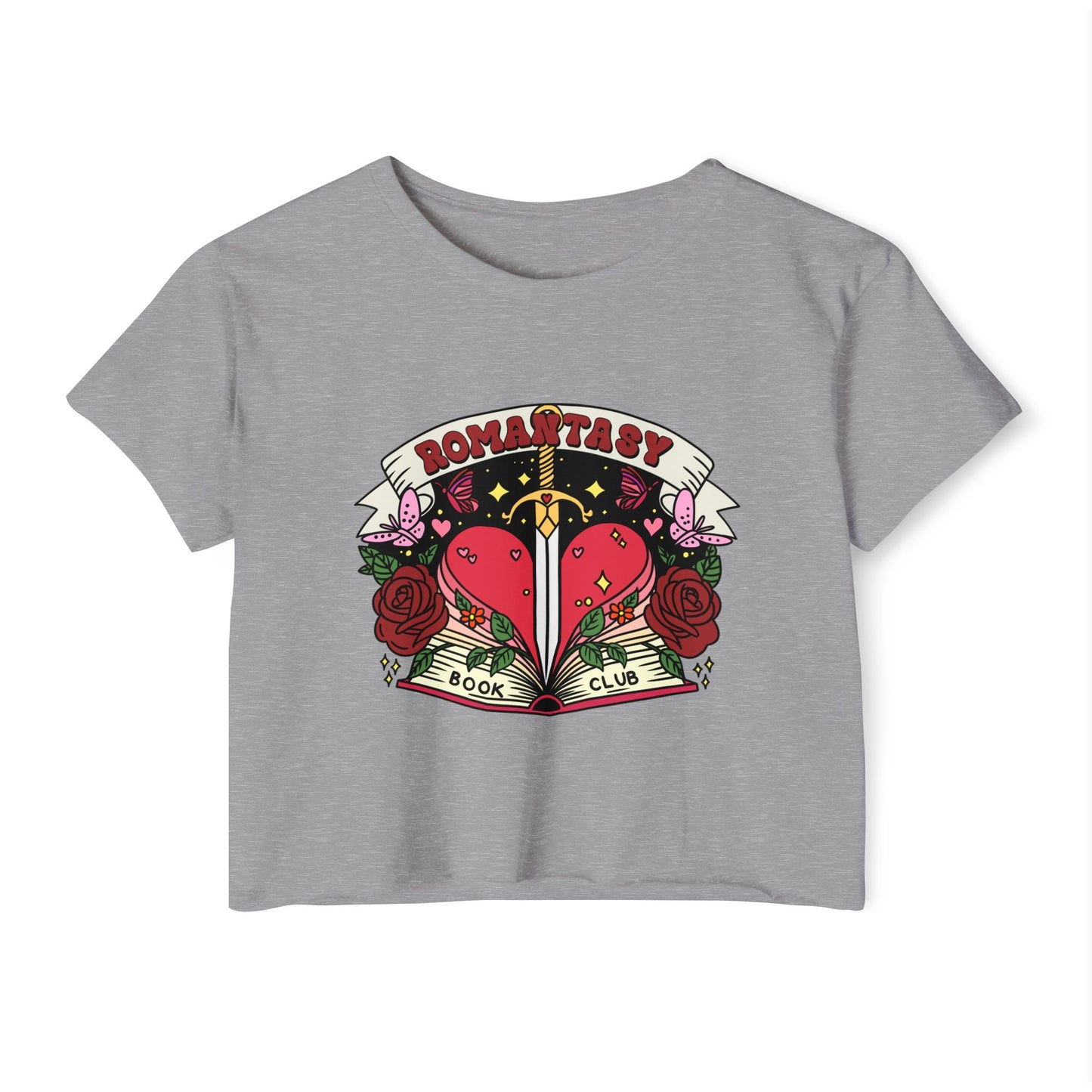 Romantasy Book Club Crop Top