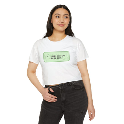 Literary Fiction Book Club Crop Top