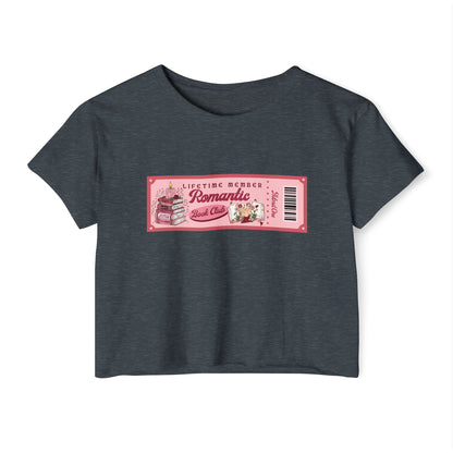 Romantic Book Club Membership Crop Top