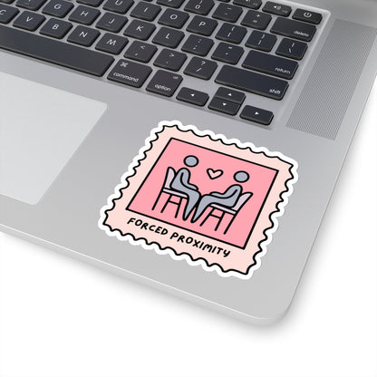 Forced Proximity Book Trope Sticker