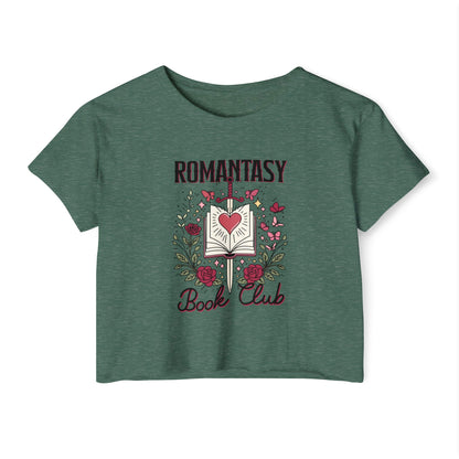 Romantasy Book Club Crop Top