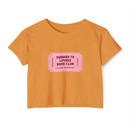 Enemies to Lovers Book Club Crop Top