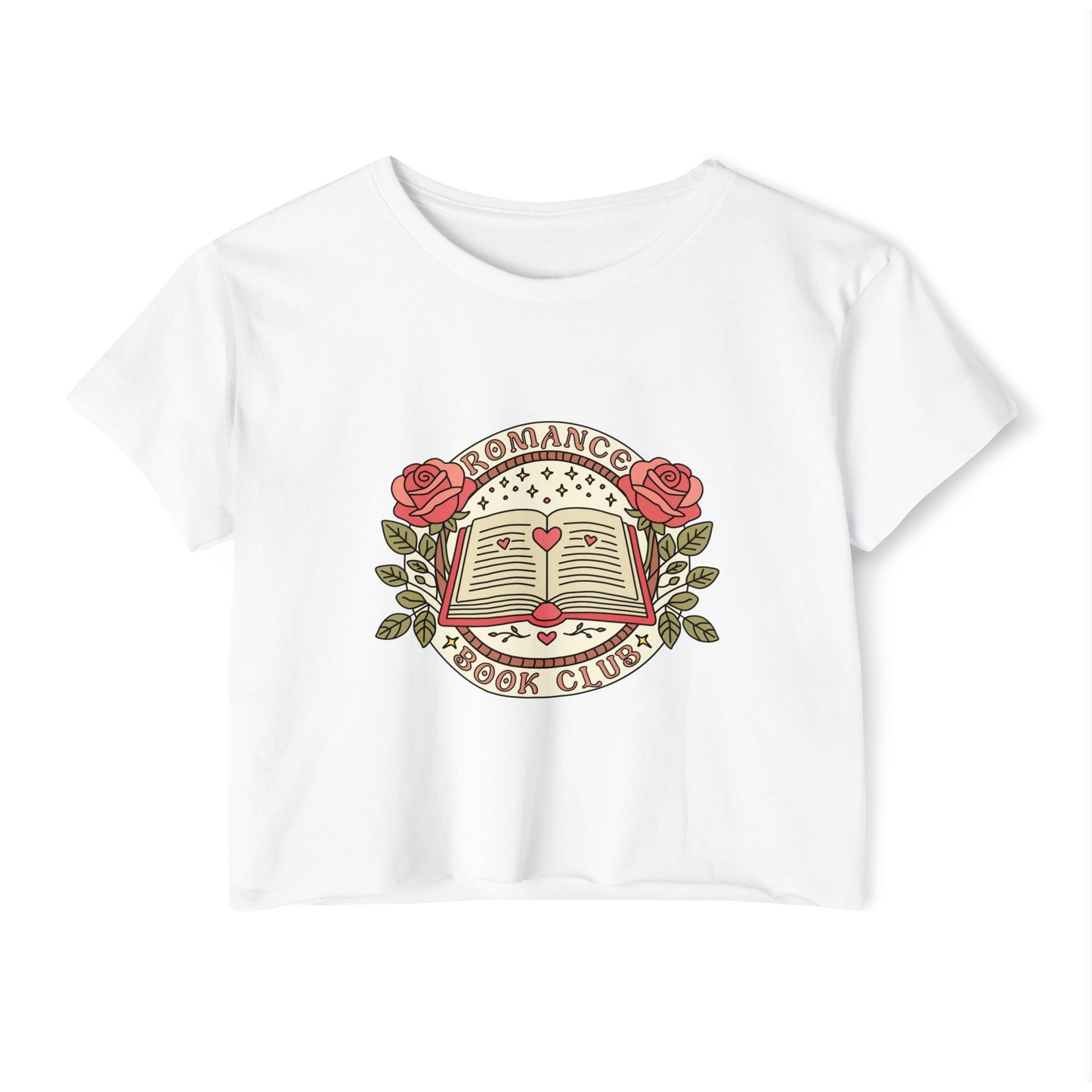 Romance Book Club Crop Top