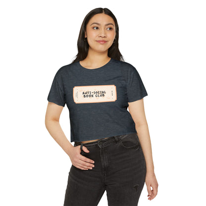 Anti-Social Book Club Crop Top