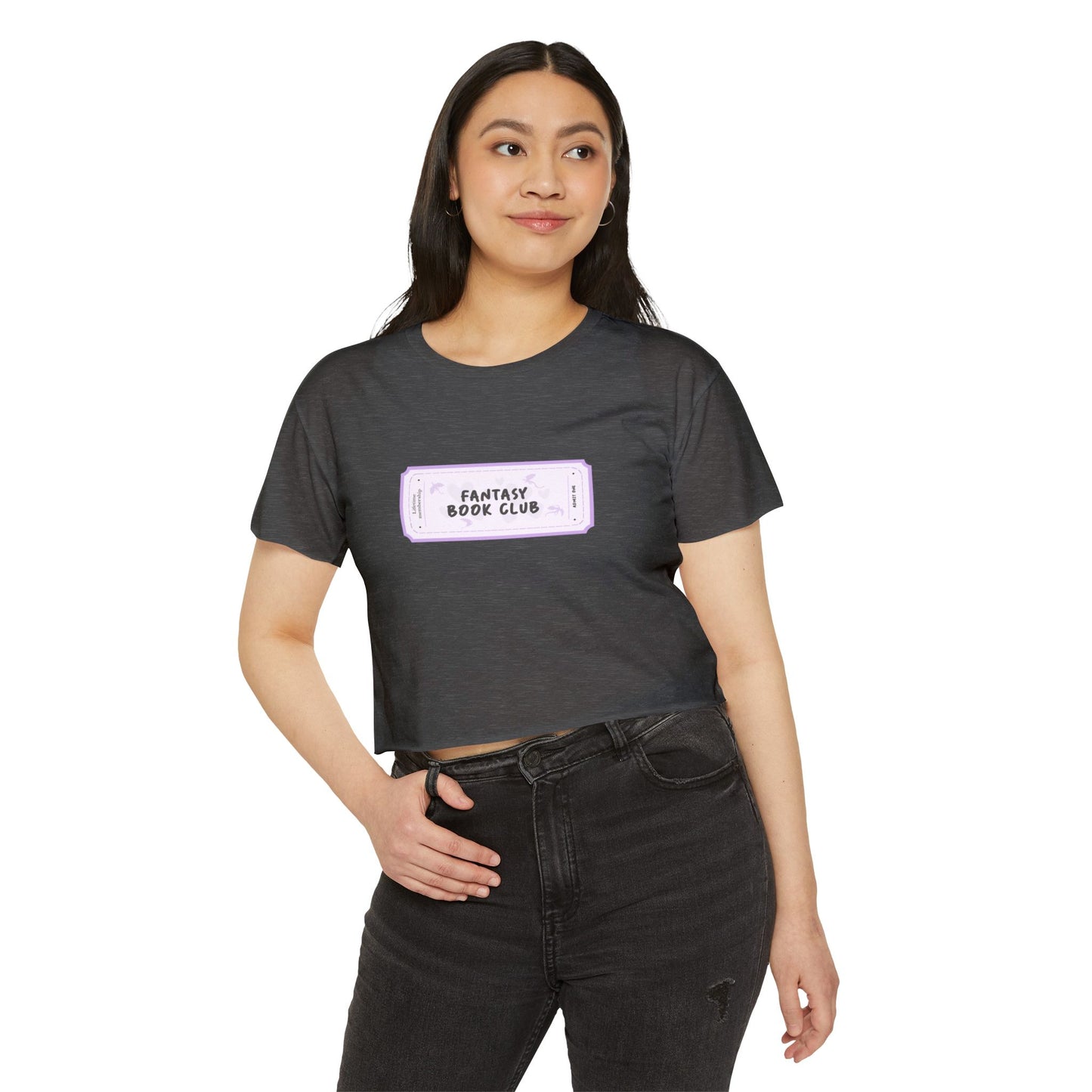 Fantasy Book Club Crop Top