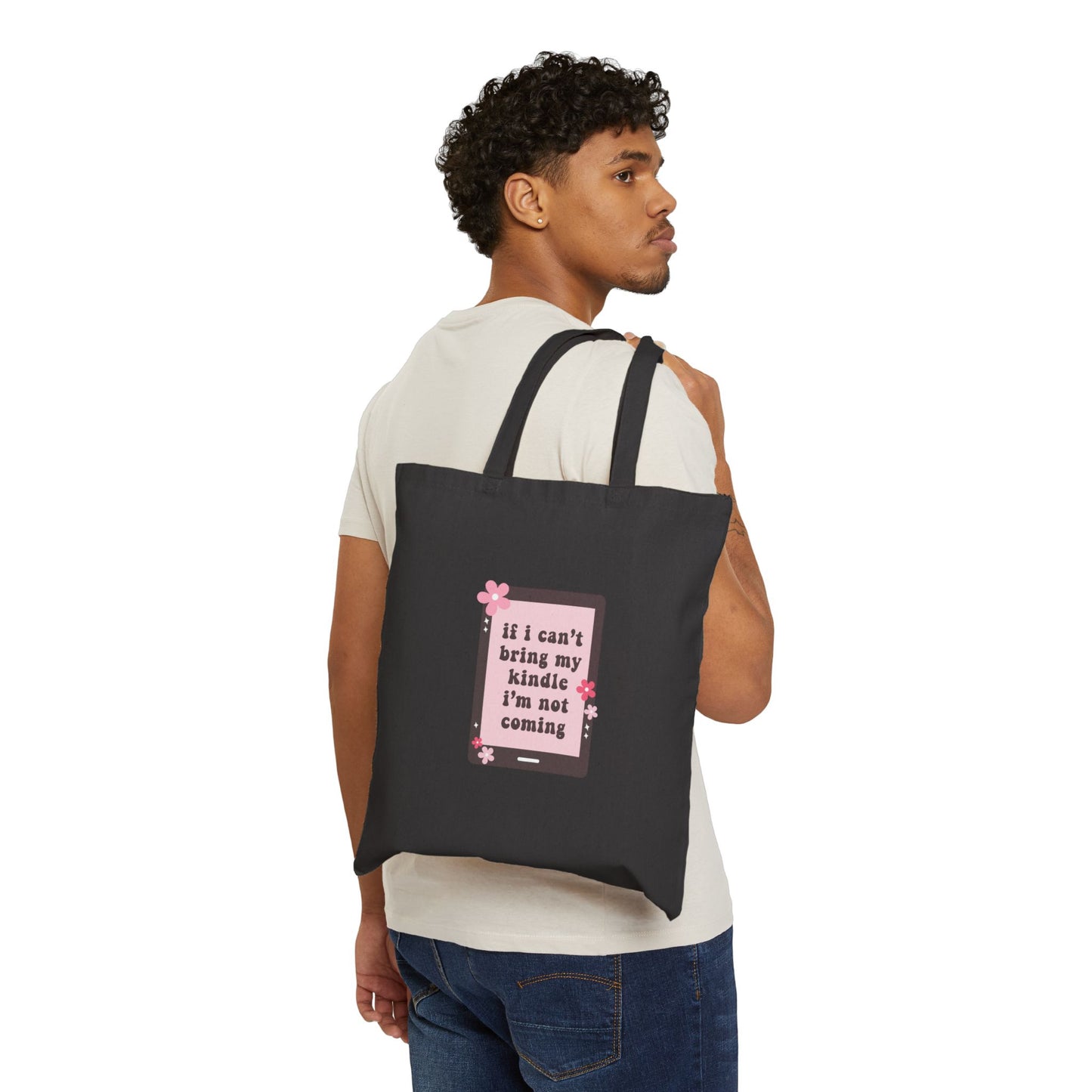 Copy of Books Are My Therapy Canvas Tote Bag