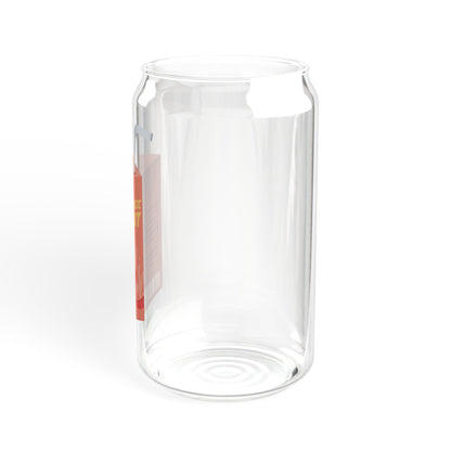 Classic Smut Juice Carton Sipper Glass, 16oz