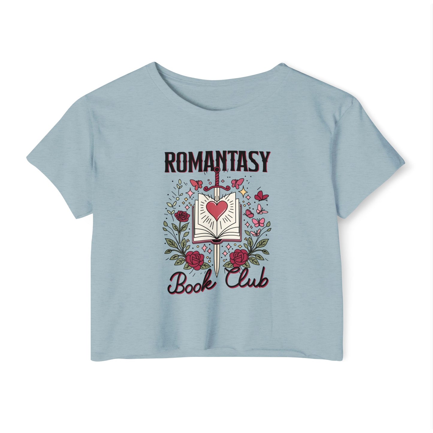 Romantasy Book Club Crop Top