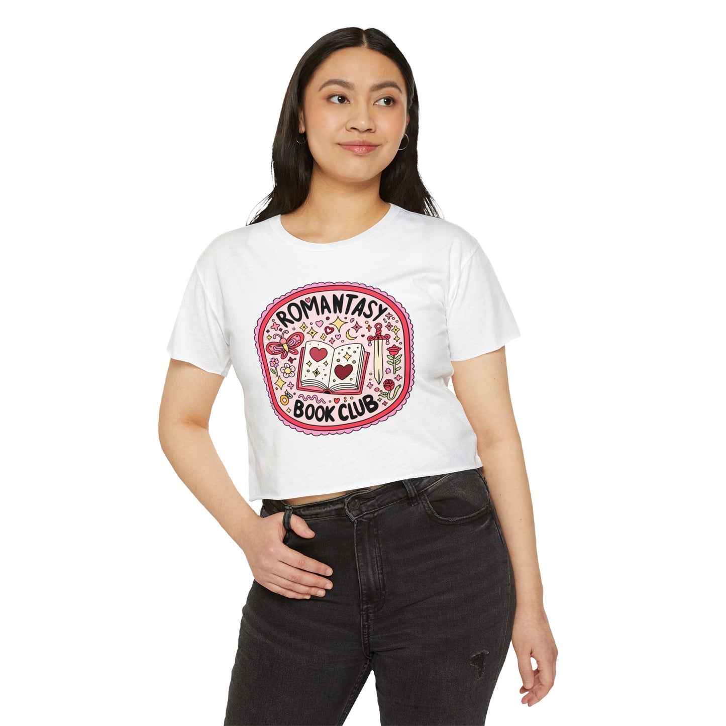 Romantasy Bookclub Crop Top