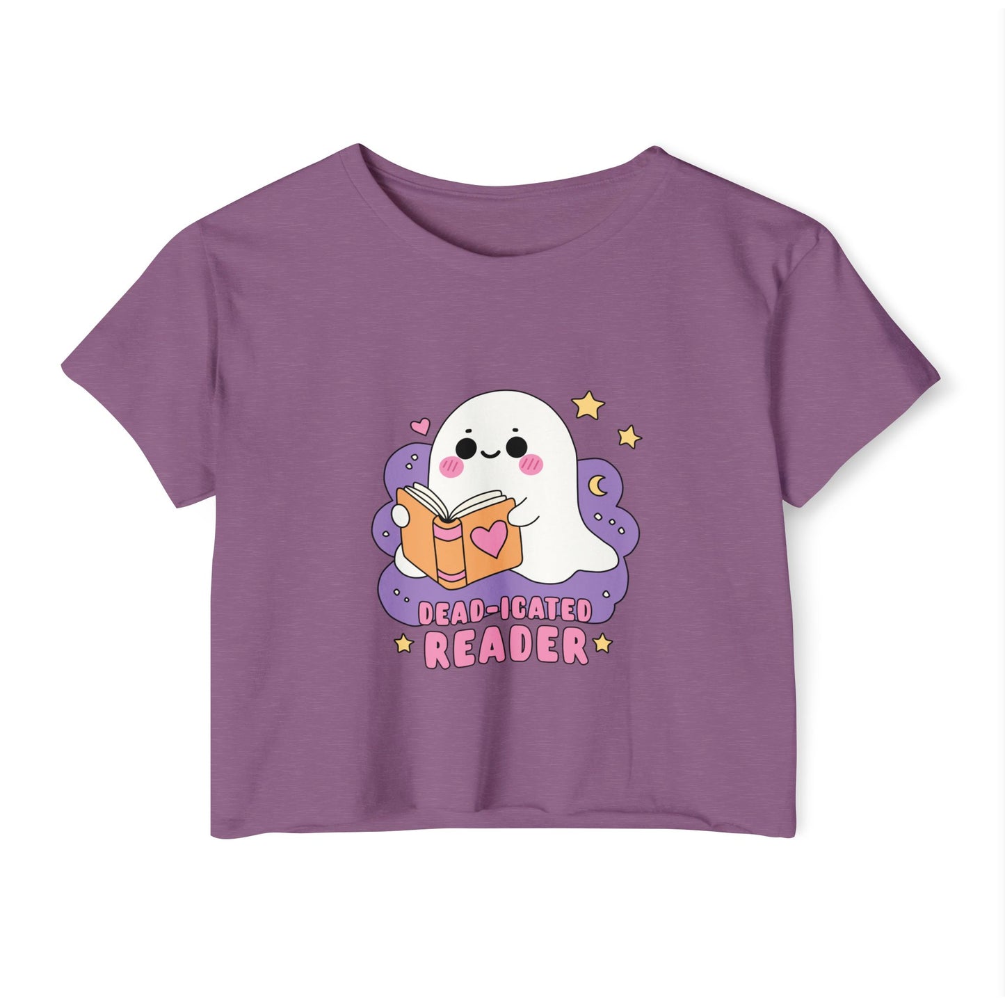 Dead-icated Reader Ghost Crop Top