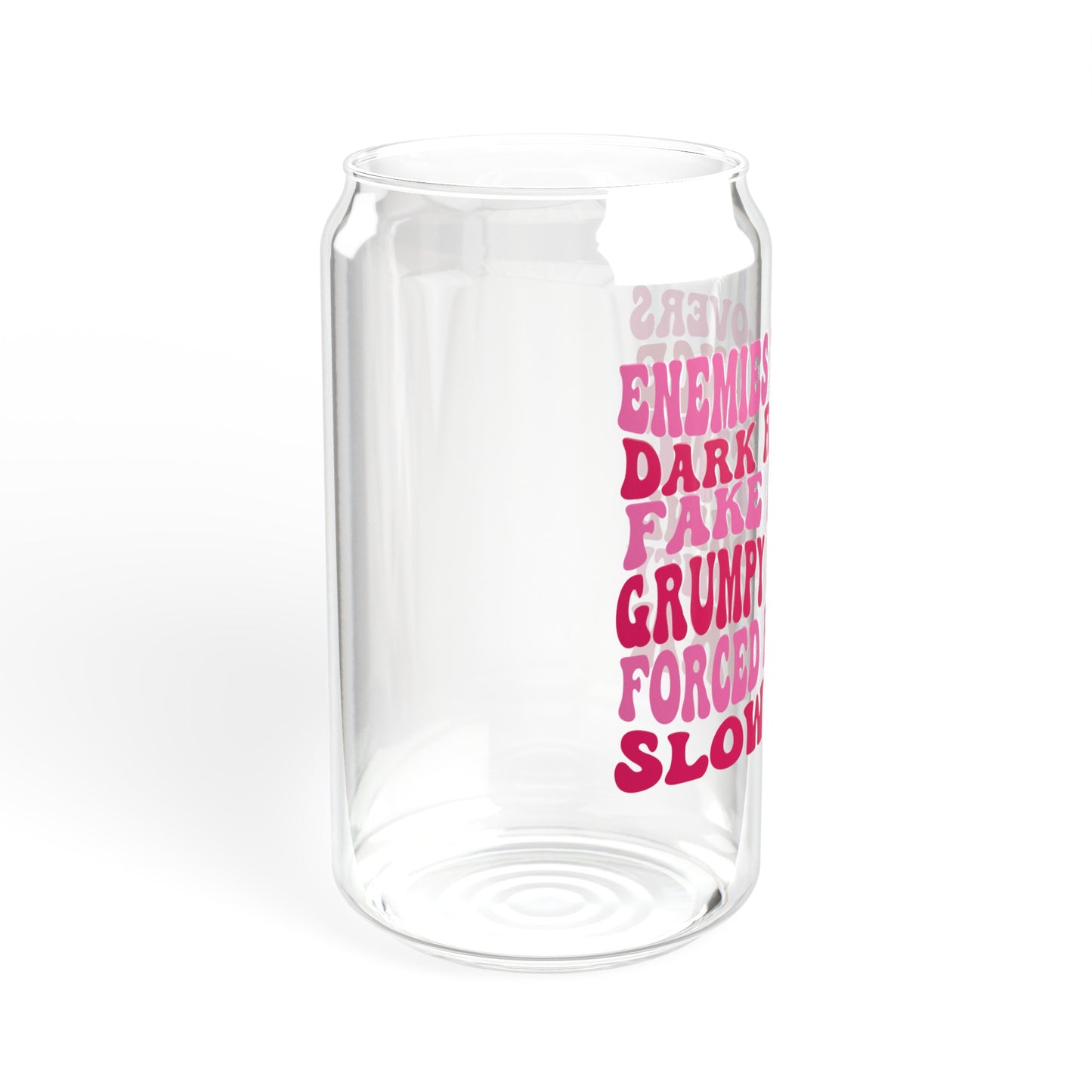 Popular Book Tropes Sipper Glass, 16oz